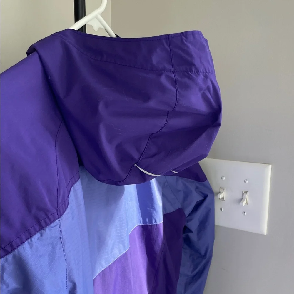Columbia Kids Two-Tone Purple Raincoat - Picture 6 of 10